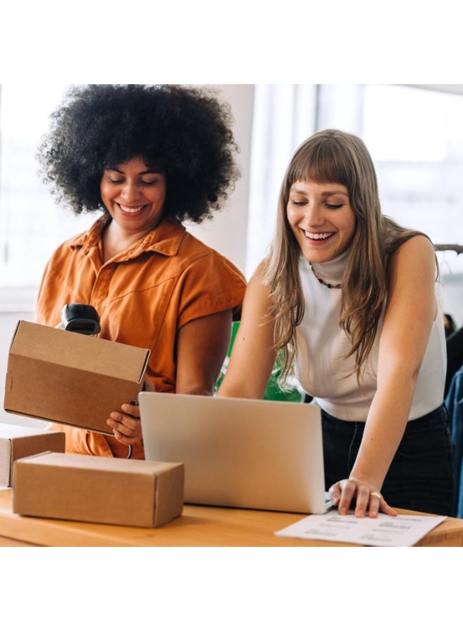 FAYET 24 Pack Small Brown Corrugated Mailer Boxes, Recyclable Kraft Cardboard Shipping Boxes, Easy Fold No Tape/Glue, Crush-Resistant Packaging for Small Business, Gifts, Crafts, Jewelry and Storage（20*14*4cm） - Image 4